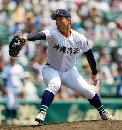 沖縄尚学３―０鳴門　沖縄尚学が無失点リレー