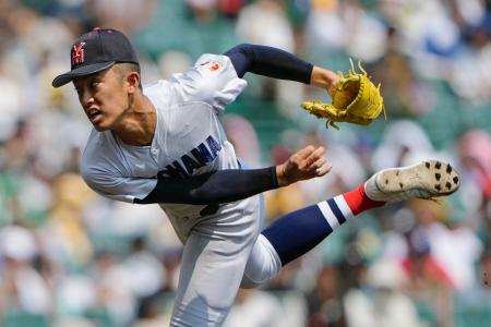 横浜５―１綾羽　横浜・織田が投打に活躍