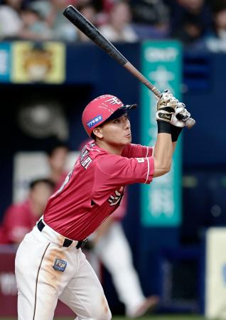 オ１―５楽（１４日）　村林が２安打２打点
