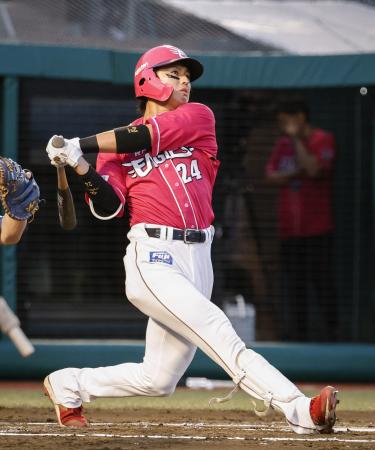 楽３―１日（１５日）　楽天、３連勝で勝率５割