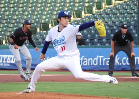 佐々木朗希、初のリハビリ登板　マイナー３Ａで三回途中３失点