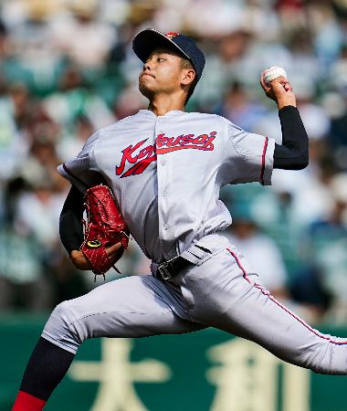 尽誠学園２―３京都国際　京都国際、投手戦制す