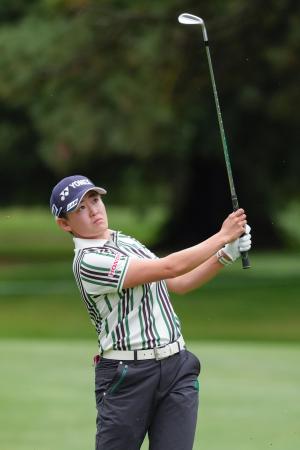 ゴルフ、岩井明愛は２打差の４位　米ポートランド・クラシック