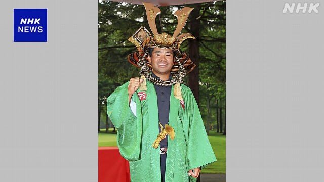 男子ゴルフ 国内ツアー 最終ラウンド 比嘉一貴が3年ぶり優勝