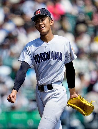 横浜５―０津田学園　織田が５安打完封