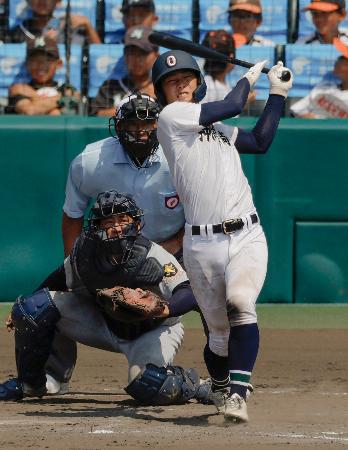 沖縄尚学が８強入り　全国高校野球選手権第１２日