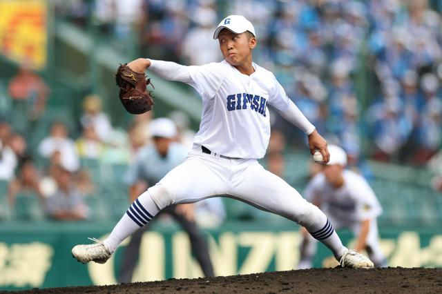 今夏初登板の左腕・渡辺大雅が好救援　県岐阜商、厚み出てきた投手陣