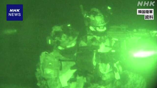 米韓 きょうから合同軍事演習 イ政権発足後初 北朝鮮強く反発