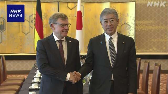 日独外相が会談 ウクライナでの早期の全面停戦へG7結束を