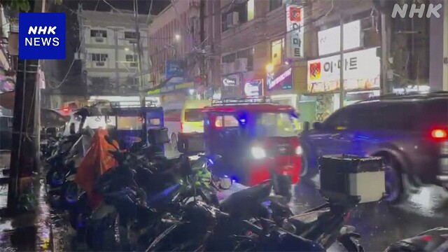 マニラ 日本人2人銃撃死亡事件 “2人を拘束” 地元警察
