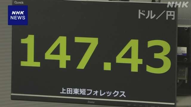 円相場 いくぶん値下がり