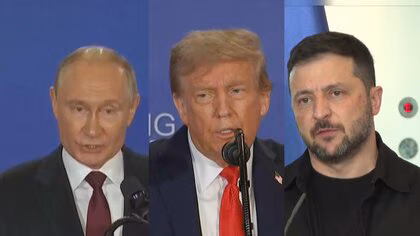 ロシア・ウクライナ首脳会談に向けた調整開始をトランプ大統領が表明「会談場所は後日決まる」自身も交えた3者会談も