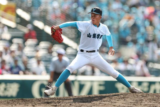 以心伝心の継投　山梨学院の救援・檜垣、エースと変わらぬ存在感
