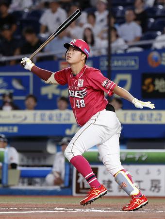 ロ３―４楽（１９日）　楽天、延長戦制す