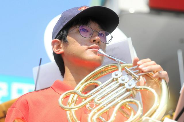 1人で始まった吹奏楽同好会、味わった夏　京都国際中・朴材潤さん