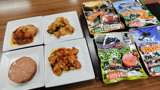 非常食でも「肉が食べたい」　ステーキやうま煮、自衛隊向けから開発