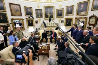 米軍派遣、明確に否定せず　トランプ大統領、ウクライナに