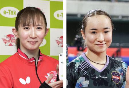 卓球、早田や伊藤らが２回戦進出　世界ツアーの欧州スマッシュ