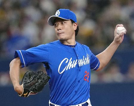 神１―２中（２０日）　大野が連敗止める７勝目
