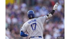 大谷翔平、6試合ぶり44号は打球速度186キロ衝撃の弾丸ライナー！年間56本ペース、明日の二刀流に弾みつける1発
