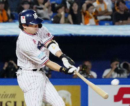 ヤ７―２巨（２０日）　山田が勝ち越し２ラン