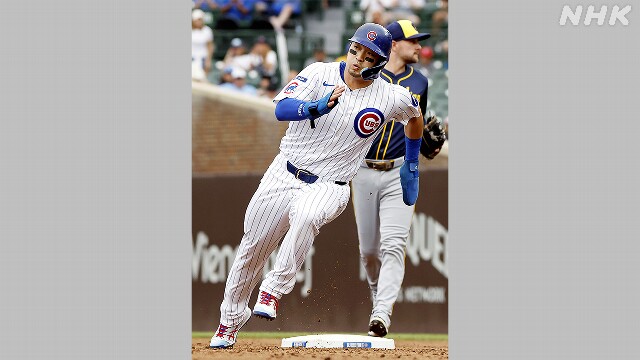カブス 鈴木誠也 フォアボールで2得点に絡む チームは2連勝