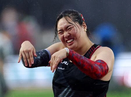 やり投げ北口榛花は最下位　陸上ＤＬ、２カ月ぶりの実戦