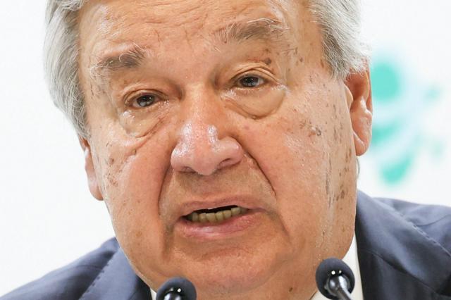 国連事務総長「日本は平和のリーダー」　戦後80年の被爆地にも言及
