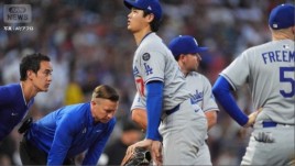 大谷翔平、リアル二刀流も打撃直撃アクシデントで今季初黒星 MLB通算1000試合目の節目飾れず