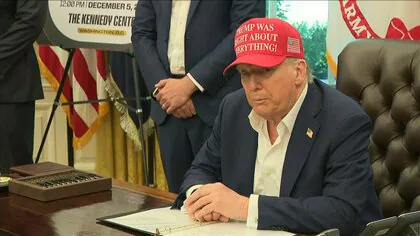 トランプ大統領「輸入家具に対する大規模な関税調査を始める」とSNSで明かす…具体的な導入時期や関税率は明らかにせず