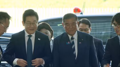 石破首相と韓国の李在明大統領が首脳会談…最大のテーマは“信頼関係の構築”　会談後には石破首相夫妻主催の夕食会も行われる予定