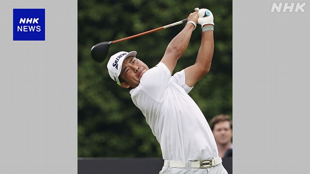 松山英樹 24位に後退 男子ゴルフ 米ツアー 今季最終戦 第2R