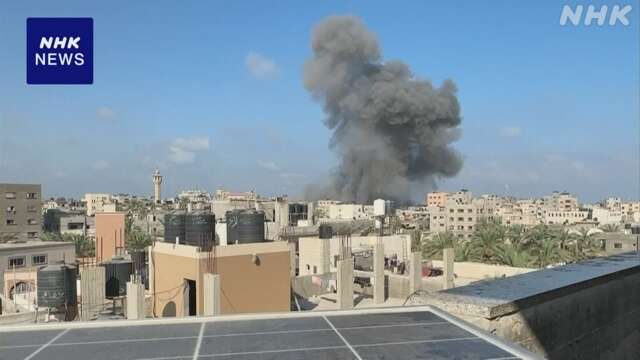 イスラエル “ハマスとの停戦協議再開へ代表団派遣” 地元報道