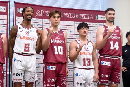 バスケＷ杯準Ｖセンターが抱負　Ｂ１川崎に新加入「貢献したい」