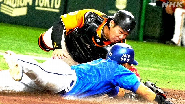 プロ野球 巨人の捕手 甲斐拓也が1軍登録抹消 右手中指の骨折