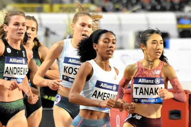 田中希実が狙った「自分で動かす」レース　世界陸上前の最終戦は9位