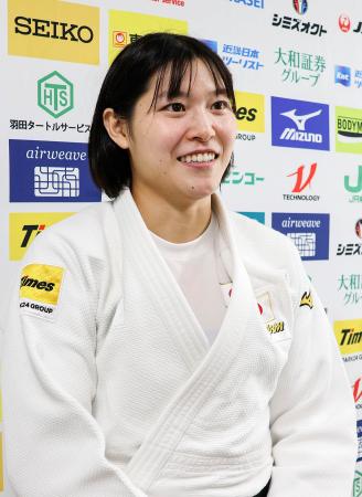 柔道の田中志歩、ＧＳ東京へ意欲　世界女王、小学生を指導