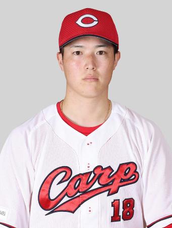 広島の森下が登録抹消　右肩の張り、今季６勝１４敗