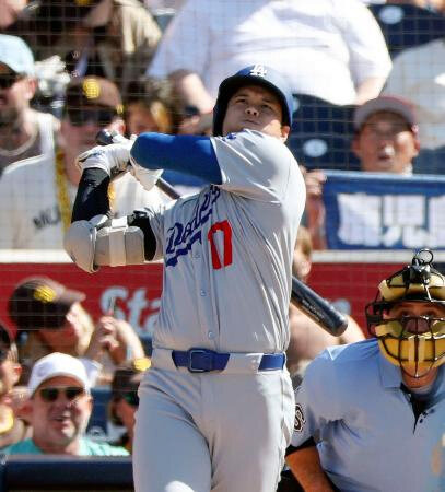 大谷翔平が45号本塁打、ナ・リーグトップタイ　山本由伸は11勝目