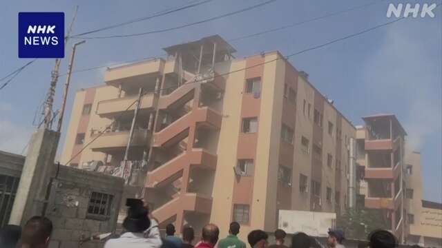 ガザ地区 イスラエル軍が病院攻撃 医療関係者など20人死亡