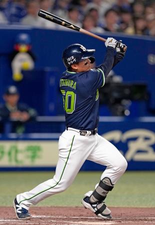 中０―２ヤ（２６日）　北村恵が２打点の活躍