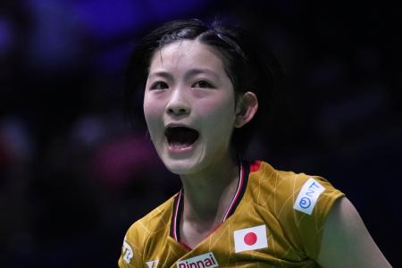世界バド、宮崎友花が２回戦進出　西本拳太、ストレート勝ち