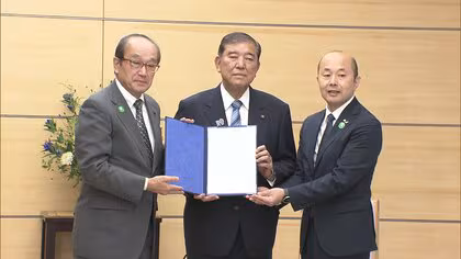 石破首相に核兵器禁止条約への取り組み要請　長崎・広島市長が求めるも具体的な発言なし