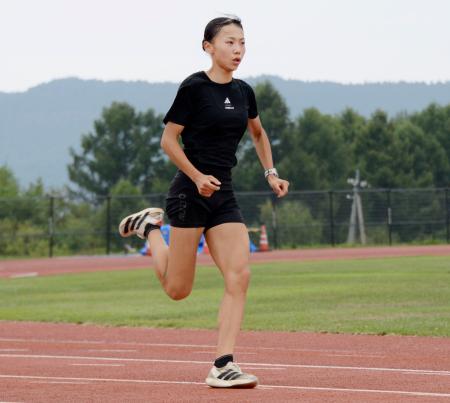 久保凜、世界陸上「決勝に残る」　菅平で練習公開、動き軽快