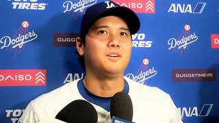 大谷翔平「元のように投げられるようになるかな」胸中明かす「1試合1試合大事に投げていきたい」待望のドジャース移籍後初勝利