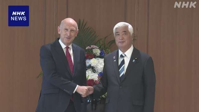 日英防衛相会談 協力強化で一致 さらなるウクライナ支援を確認