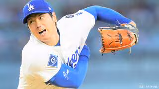 大谷翔平 今季初5回投げ切り1失点、勝利投手の権利を得てマウンド降りる 今季最多となる9奪三振の力投