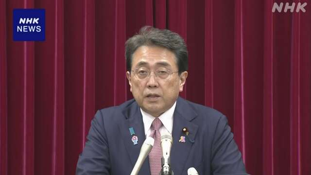 米関税措置“事務レベルで調整つきしだい訪米”赤澤経済再生相