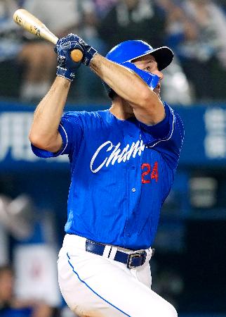 Ｄ８―９中（２９日）　中日、乱打戦制して３連勝