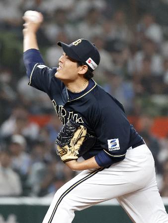 西１―８オ（２９日）　九里が９勝目